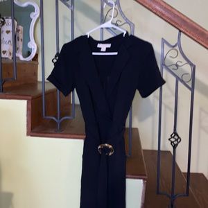 Dress short sleeve romper